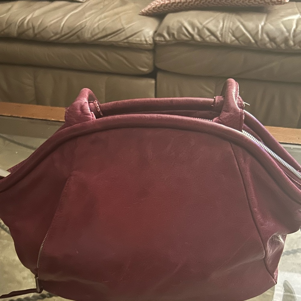 Soft leather shelia Hobo bag. Burgundy great condition